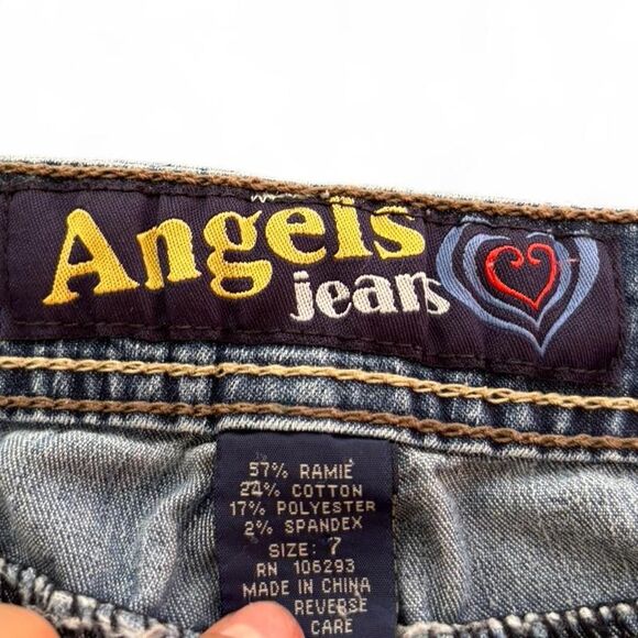 Angels Women's Blue Shorts - Picture 3 of 5